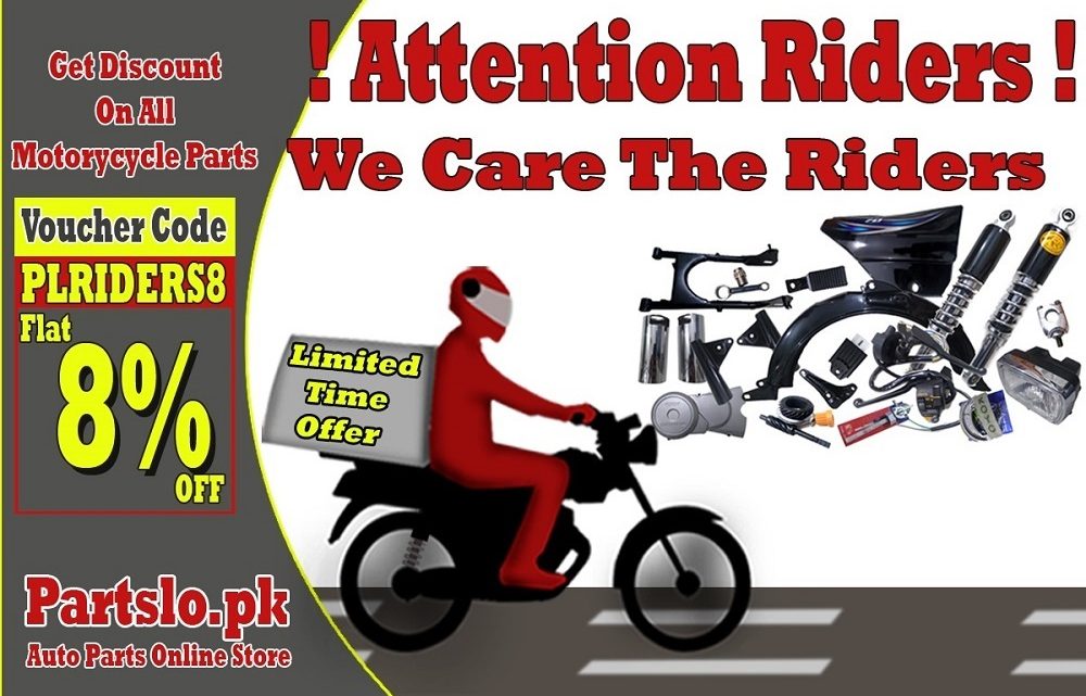 Partslo.pk Rider's deal